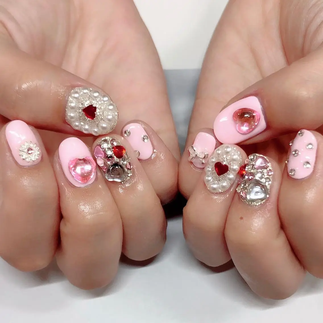 ネイル ハンドネイル plume nail ☆韓国ネイルのネイルデザイン