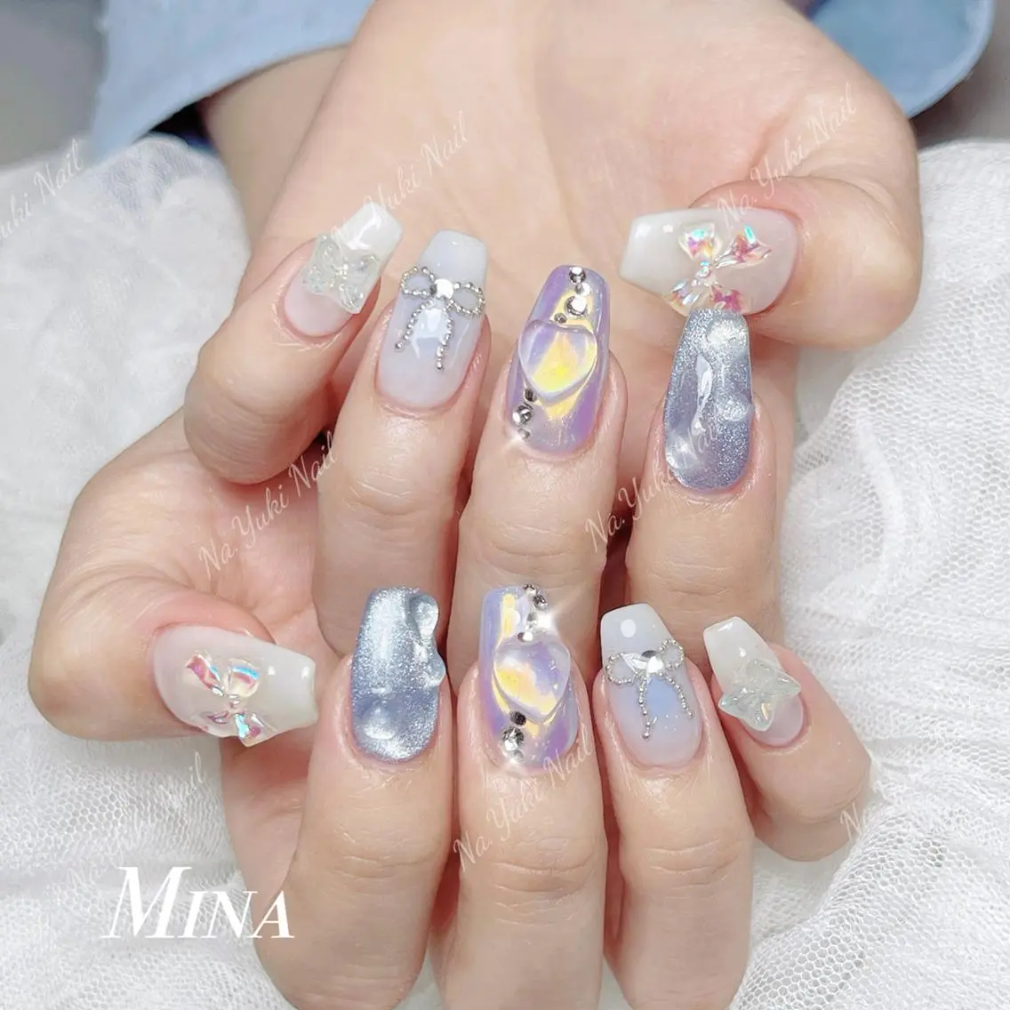 ネイル ハンドネイル ハンドケア YUKI 💗 渋谷店のネイルデザイン