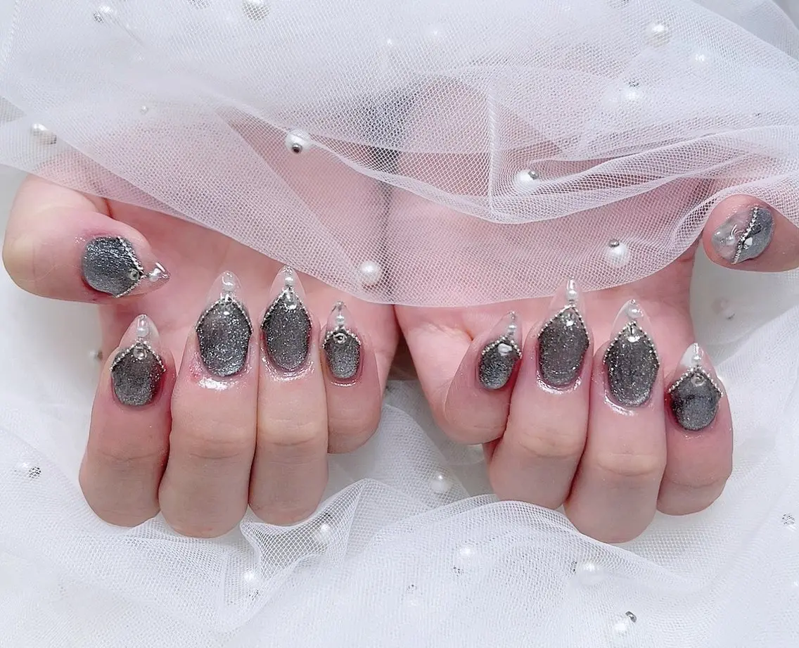 ネイル ハンドネイル ╹◡╹MimoEye lash🌻Nailのマツエク・マツパデザイン