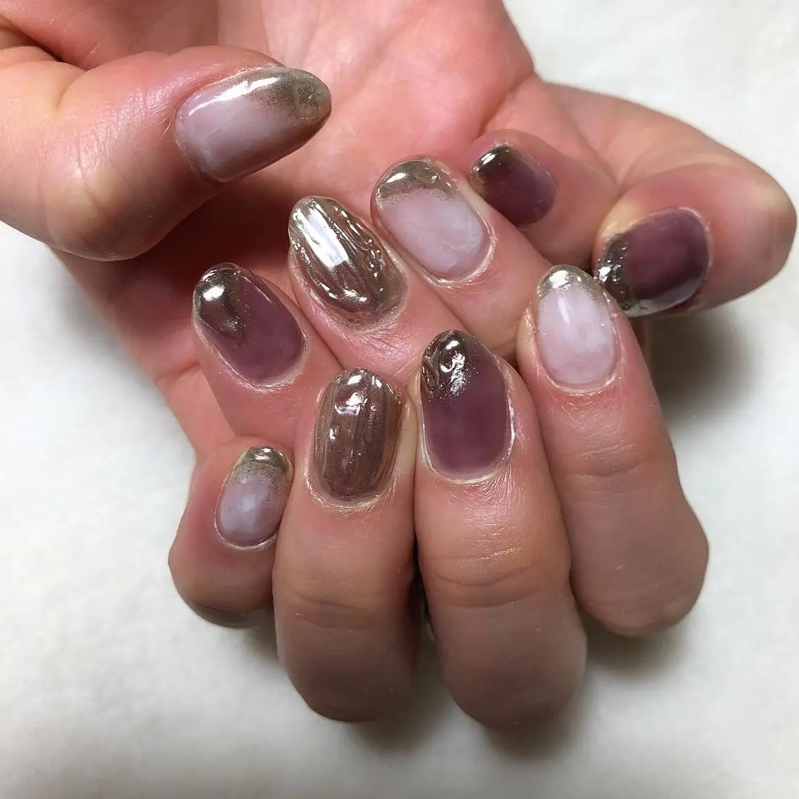 ネイル ジェルネイル 卒業式 nails 🎀meのネイルデザイン