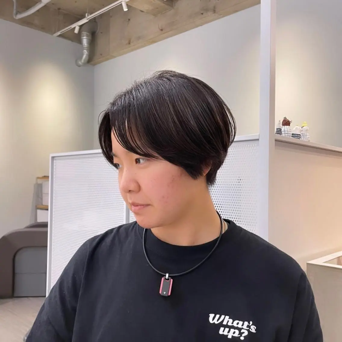 カラー カット トリートメント いまかわ ゆなのヘアスタイル