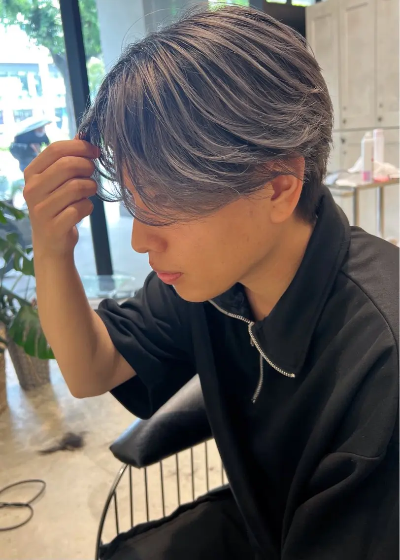 メンズ DEAN ISLA 海外風ヘアサロンのヘアスタイル