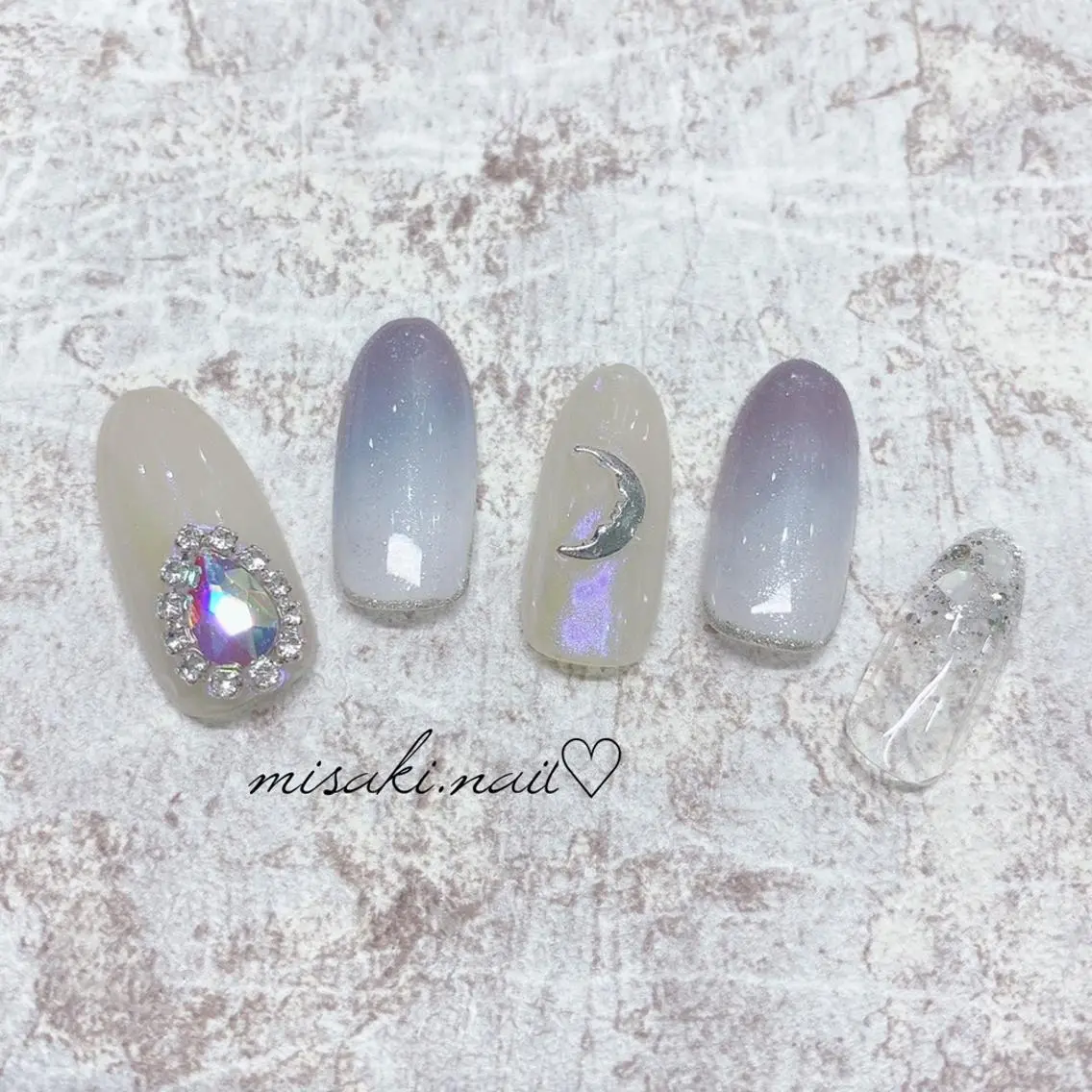 ネイル 韓国ネイル ワンホンネイル ハンドネイル nailsalon miinailsのネイルデザイン