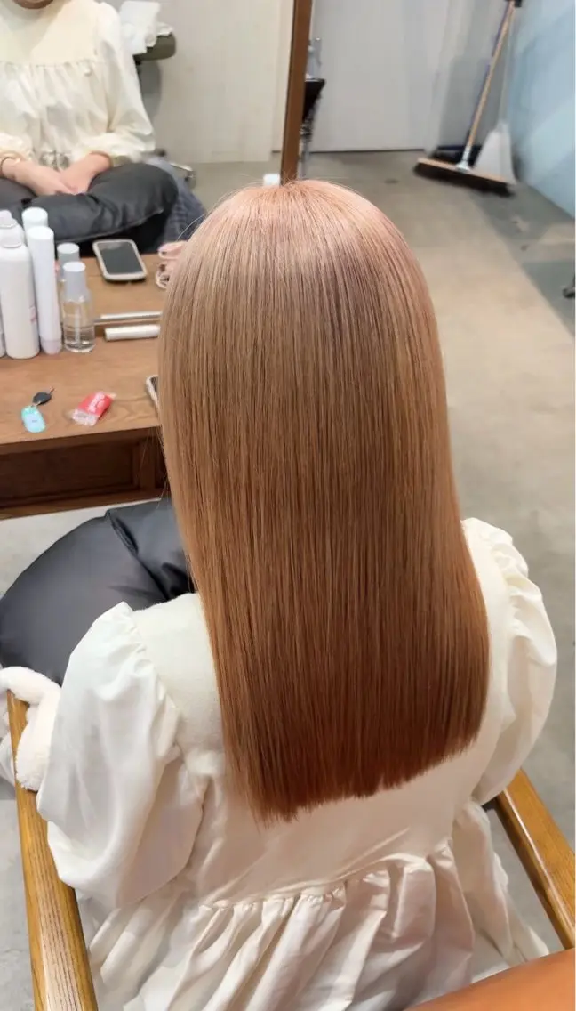 セミロング カット ヘアカラー トリートメント SONO 【一宮】のヘアスタイル
