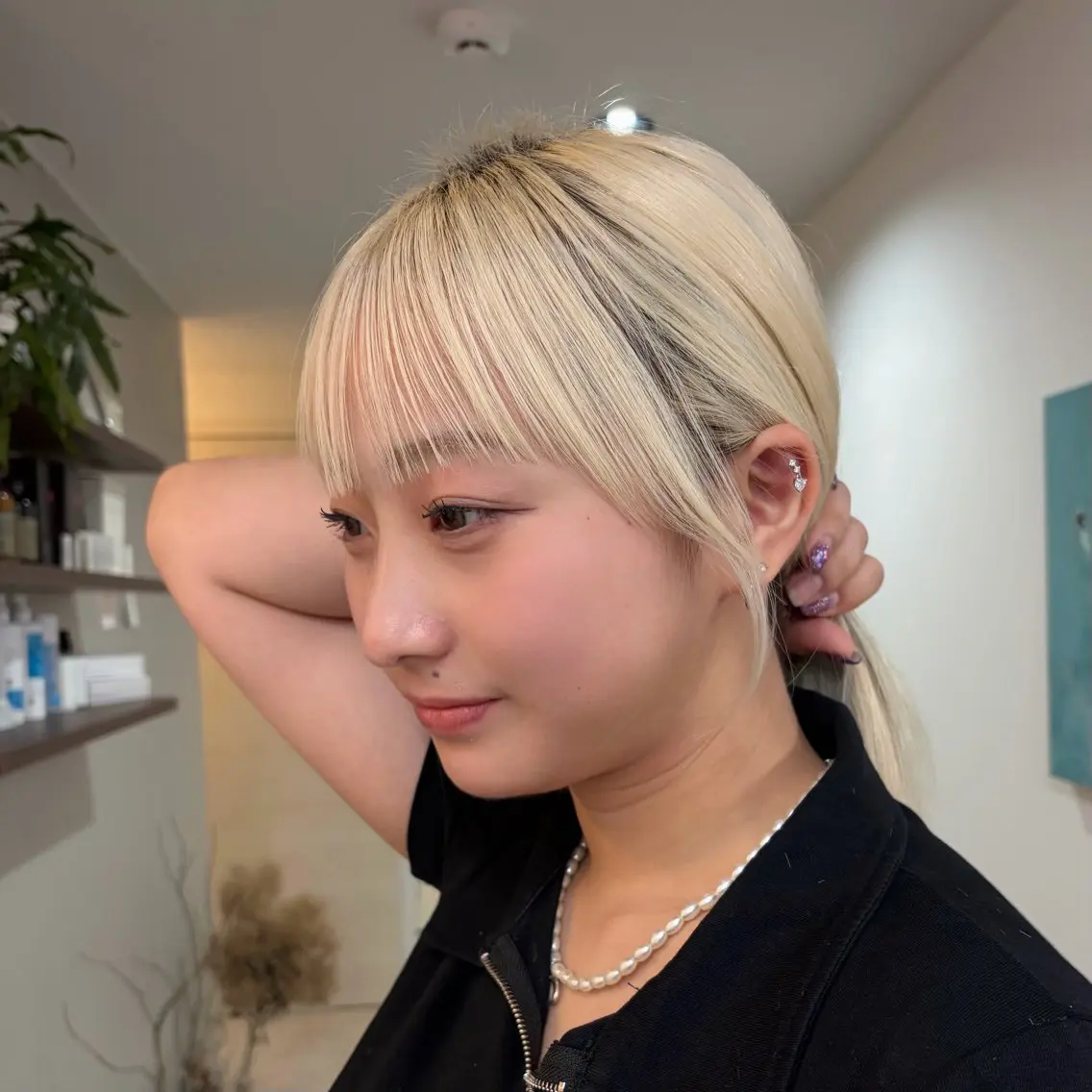 ロング カット カット強化中🤎 原亜希子のヘアスタイル