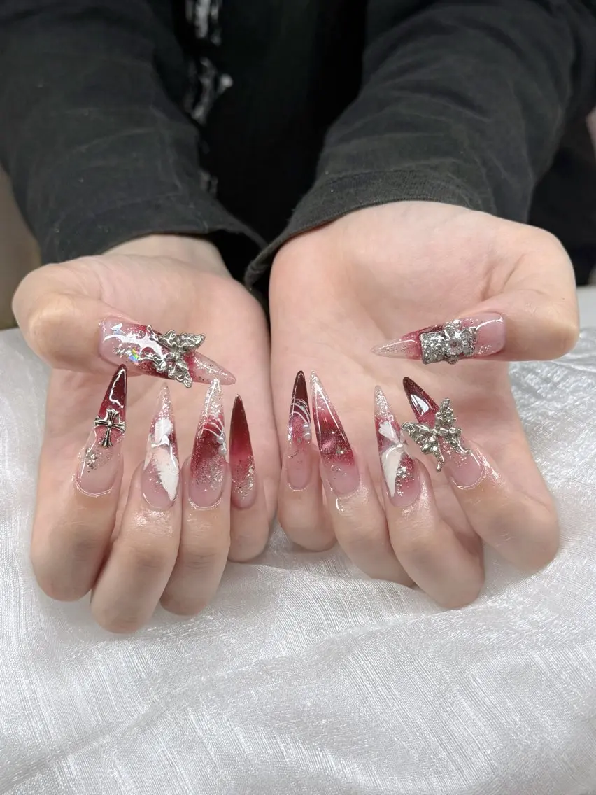 ネイル ハンドネイル ゆき このネイルデザイン