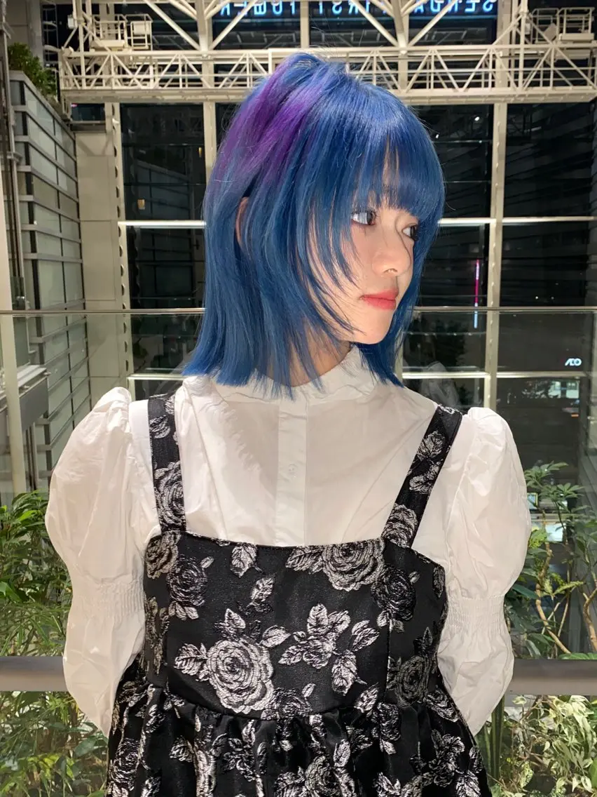 ショート カラー ボブ カット ヘアカラー トリートメント mai / linoah˚✧のヘアスタイル