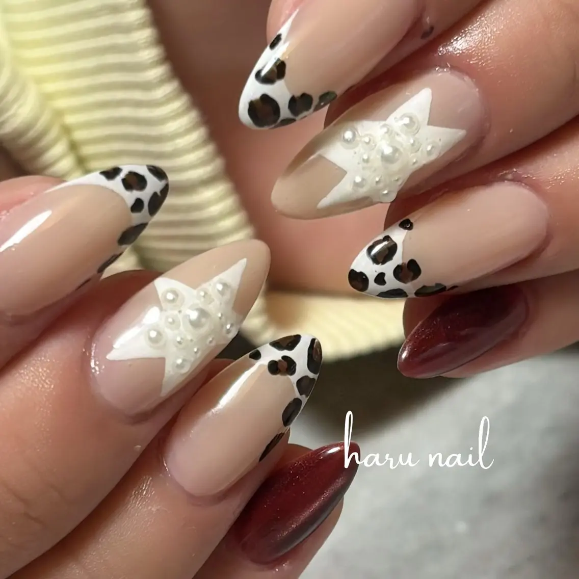 ネイル ハンドネイル harunail Shionのネイルデザイン