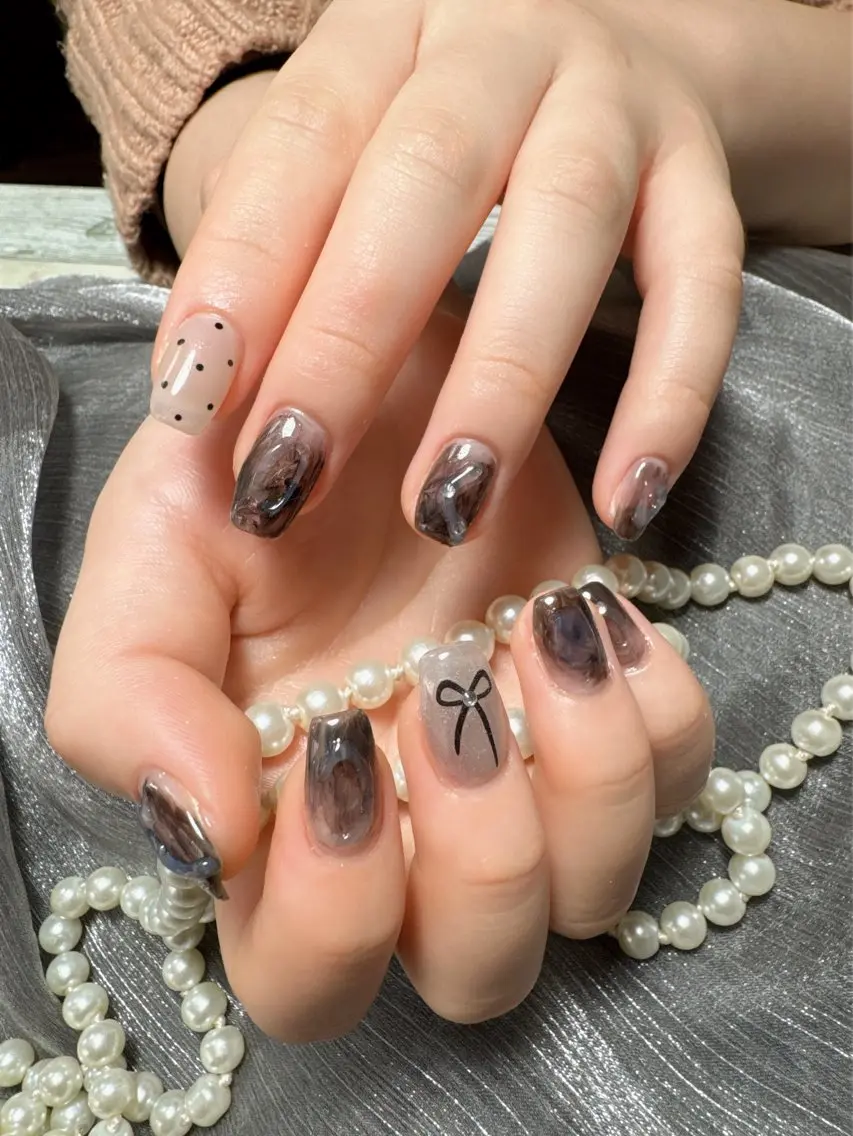 ネイル ハンドネイル EN salon💅 🦋もり💕のネイルデザイン