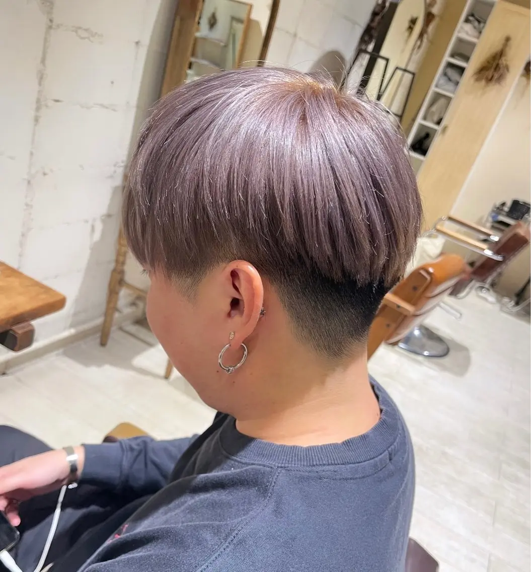 【 🌀men'sカット+ ワンカラー🌀】の写真