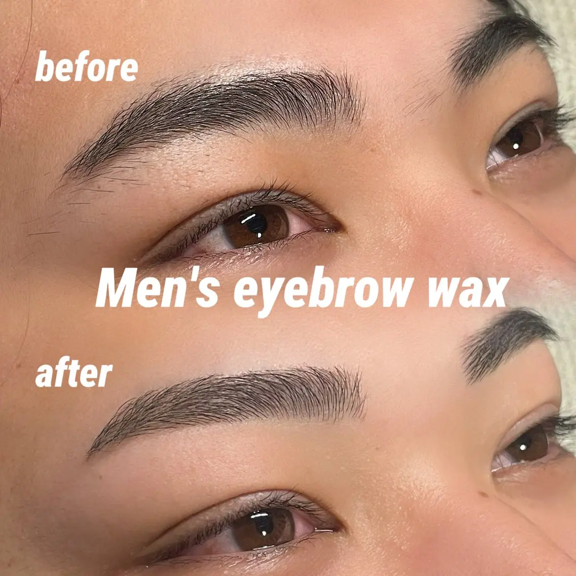 メンズ眉毛wax💫間引き+¥700の写真