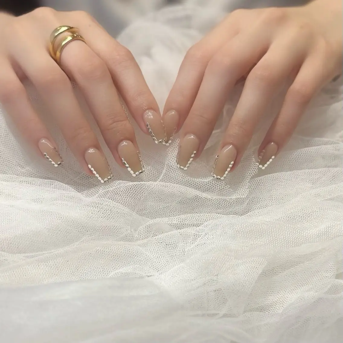 ネイル ハンドネイル 新井 ひなののネイルデザイン