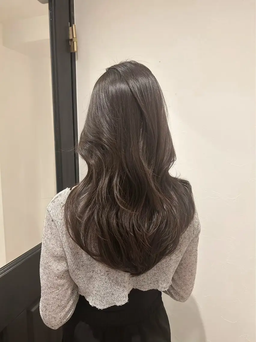 ロング カット ヘアカラー レイヤー/Wカラー /マッキーのヘアスタイル