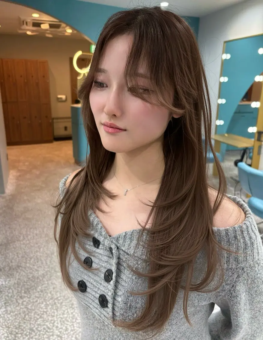 ロング 上谷 圭輝のヘアスタイル