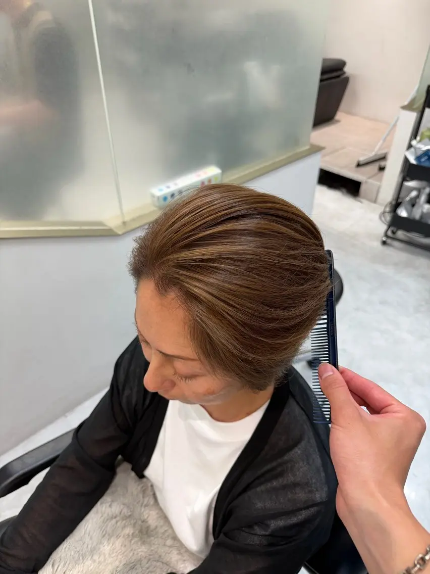ショート カット ヘアカラー トリートメント 渋谷/ショート/ボブ 輝来のヘアスタイル