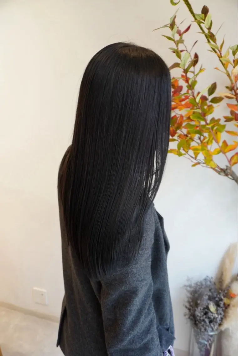 ロング 縮毛矯正 縮毛矯正モデル募集 Liore'のヘアスタイル