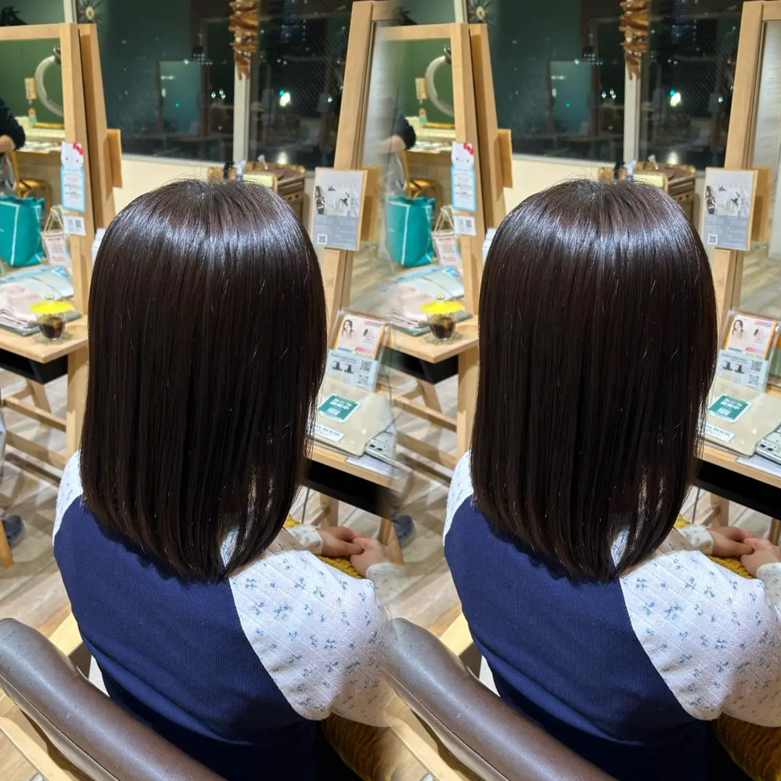 カラー🍇+1stepトリートメント🫧の写真
