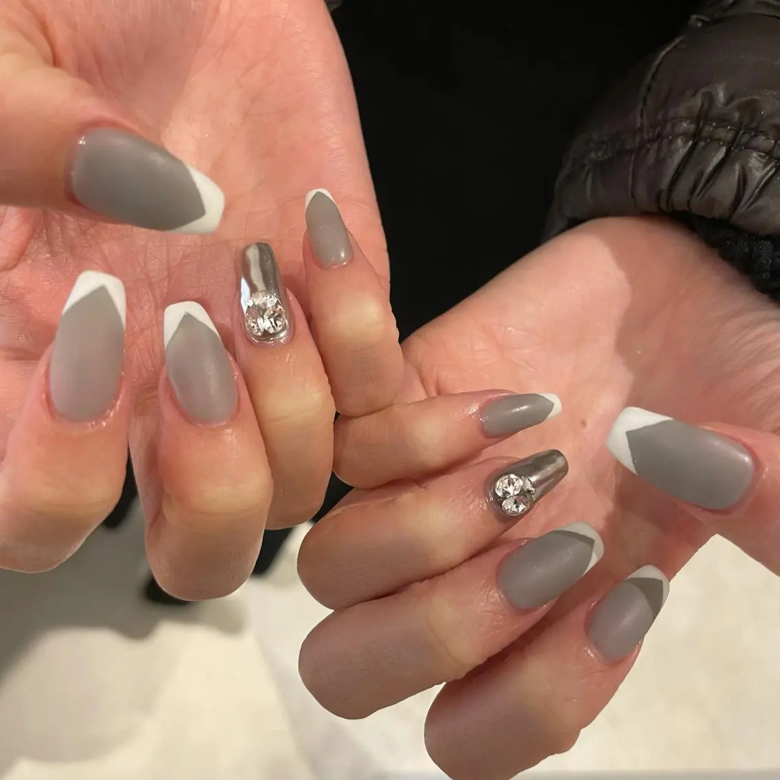 ネイル フレンチネイル ハンドネイル MIUNail YUMIのネイルデザイン
