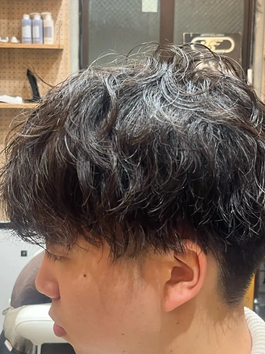 カット+パーマの写真