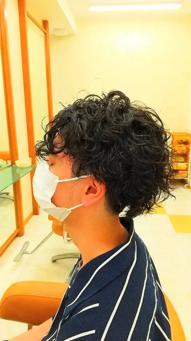 パーマ ショート ツイストスパイラルパーマ スパイラルパーマ カット パーマ 小林暢🌟Orque 髪質改善サロン🌙のヘアスタイル