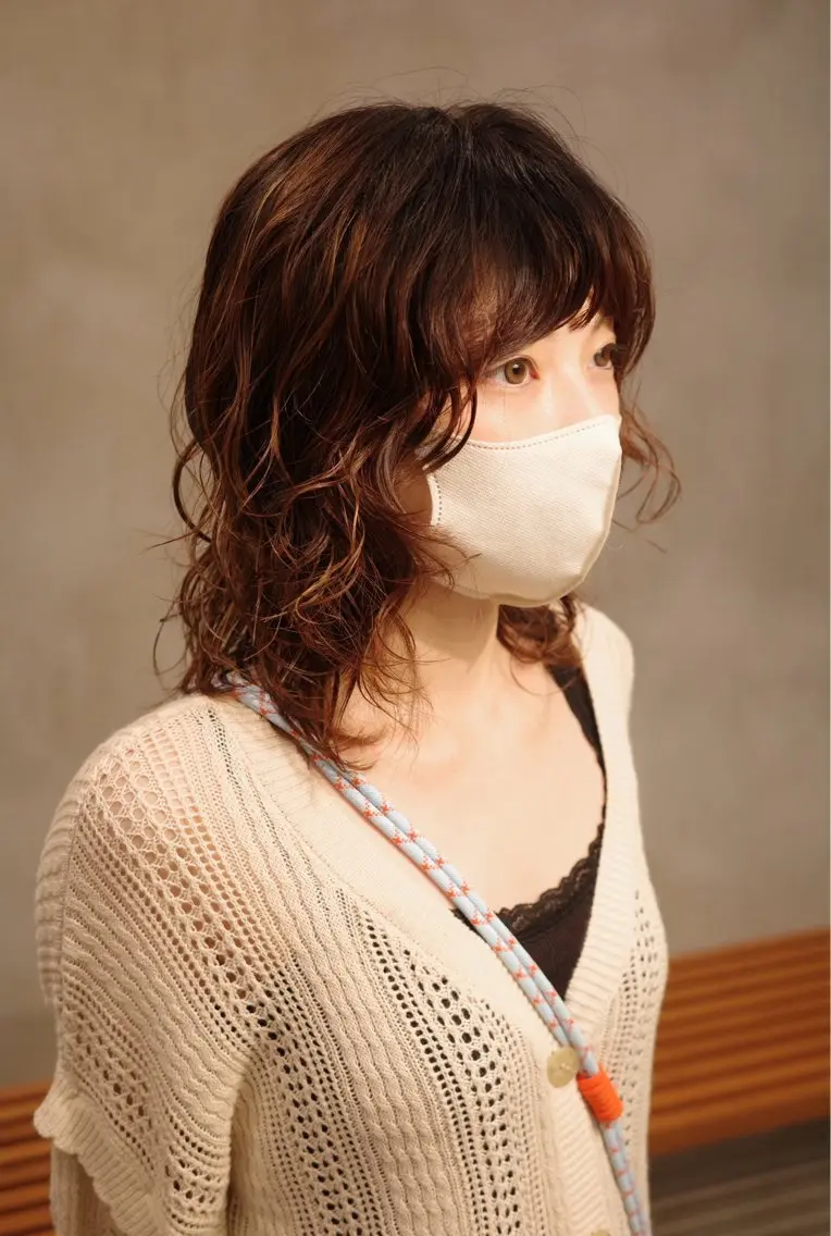 パーマ ボブ カット パーマ Miyazaki Kaedeのヘアスタイル