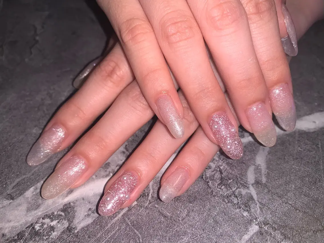 ネイル フラッシュネイル ハンドネイル 芳賀 暦美のネイルデザイン