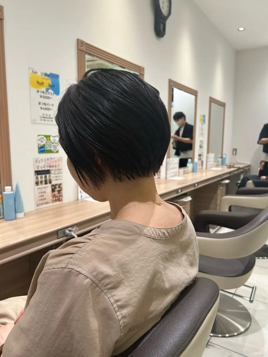 ショート ショートヘア モデル募集中 松原京のヘアスタイル