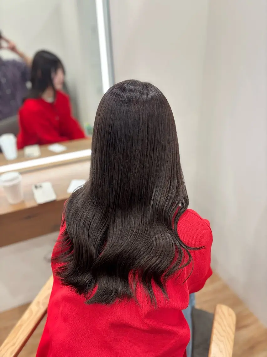 ロング カラー カット ヘアカラー トリートメント little 小濱彰太のヘアスタイル