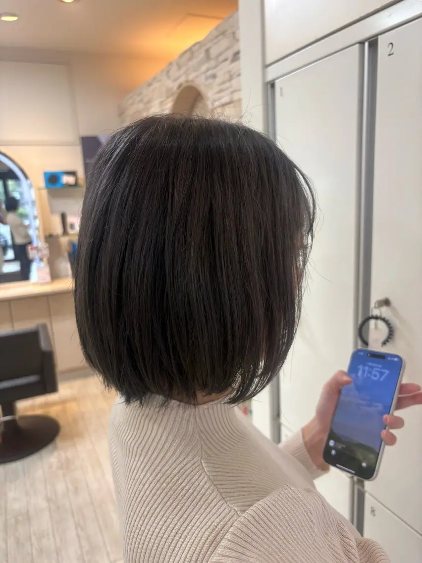 ショート カラー CREA渋沢 モデル募集🌺アイナのヘアスタイル