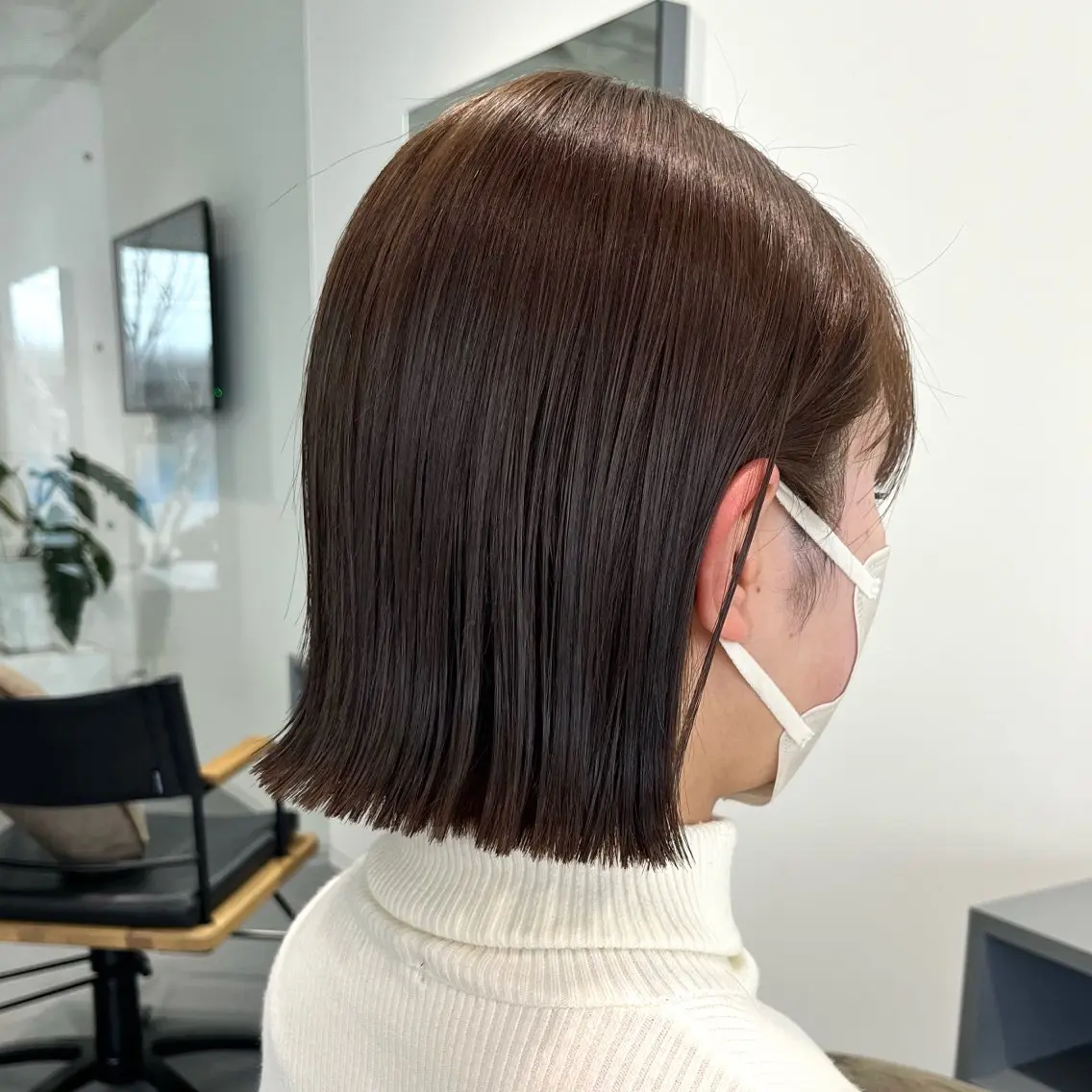 ミディアム 葛谷 英司/金沢美容室のヘアスタイル