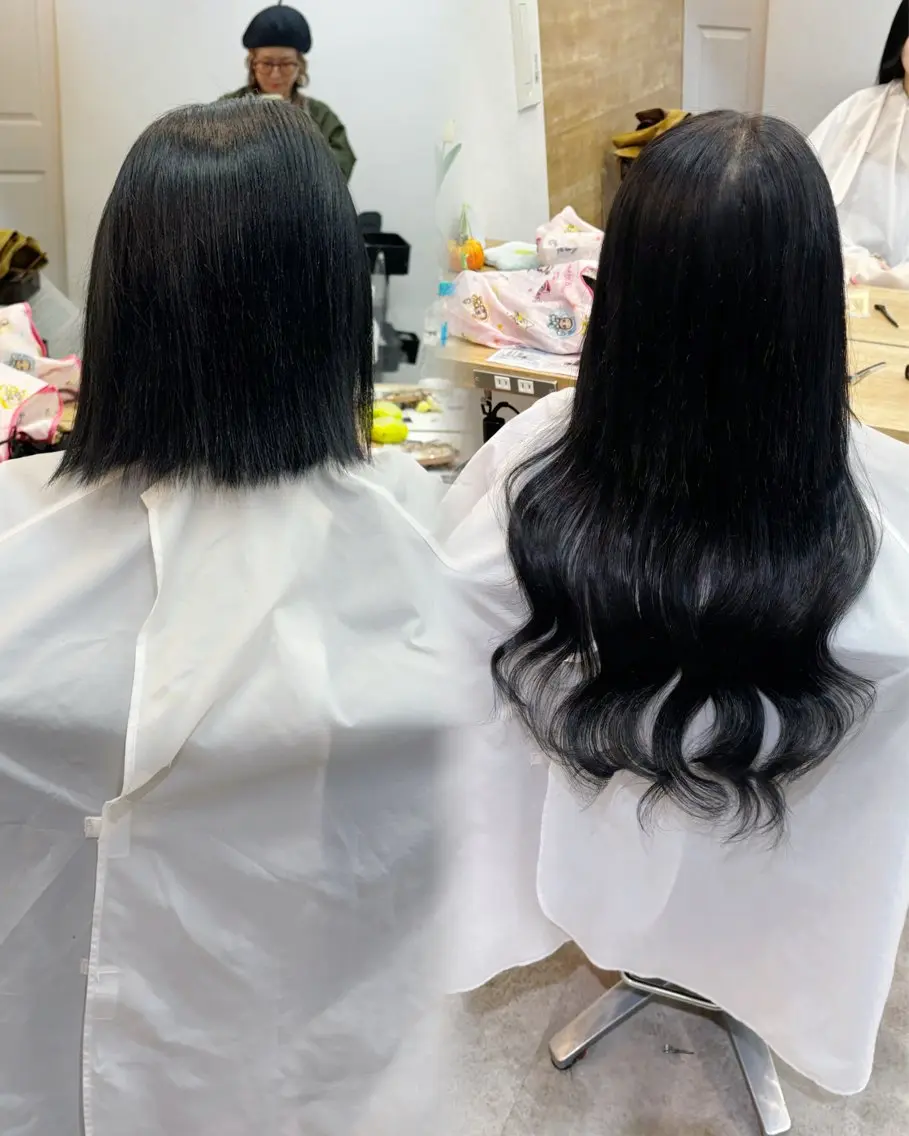 ミディアム シールエクステ エクステ エクステ シールエクステ横浜 🐏☁️miminaのヘアスタイル