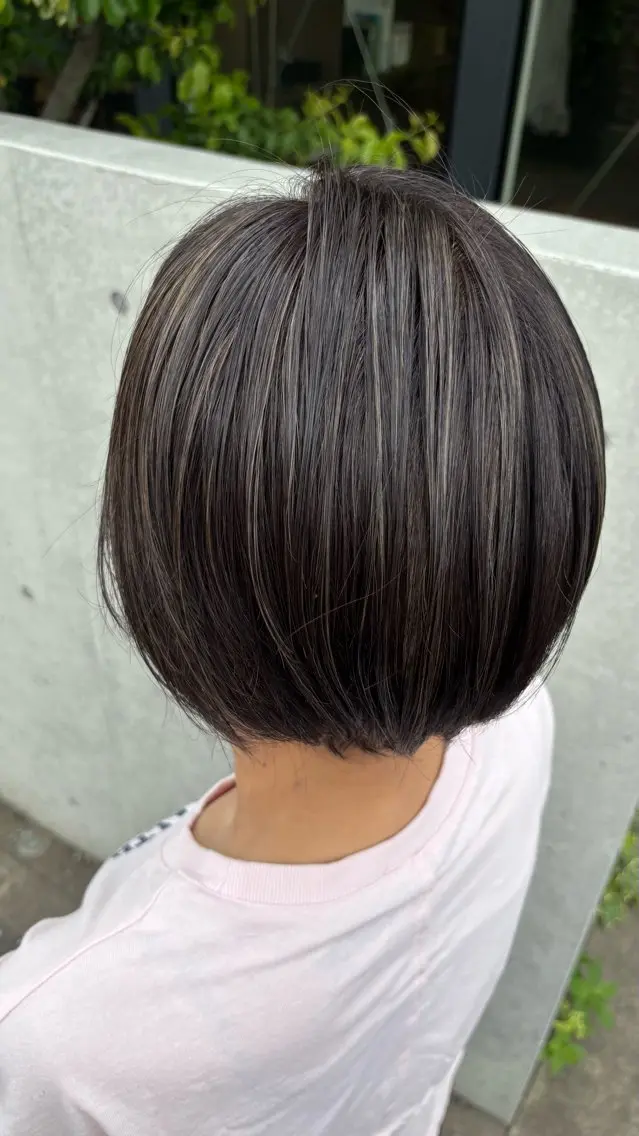 ショート ヘアカラー むとうさとな/カラー モデル様募集中🎀のヘアスタイル
