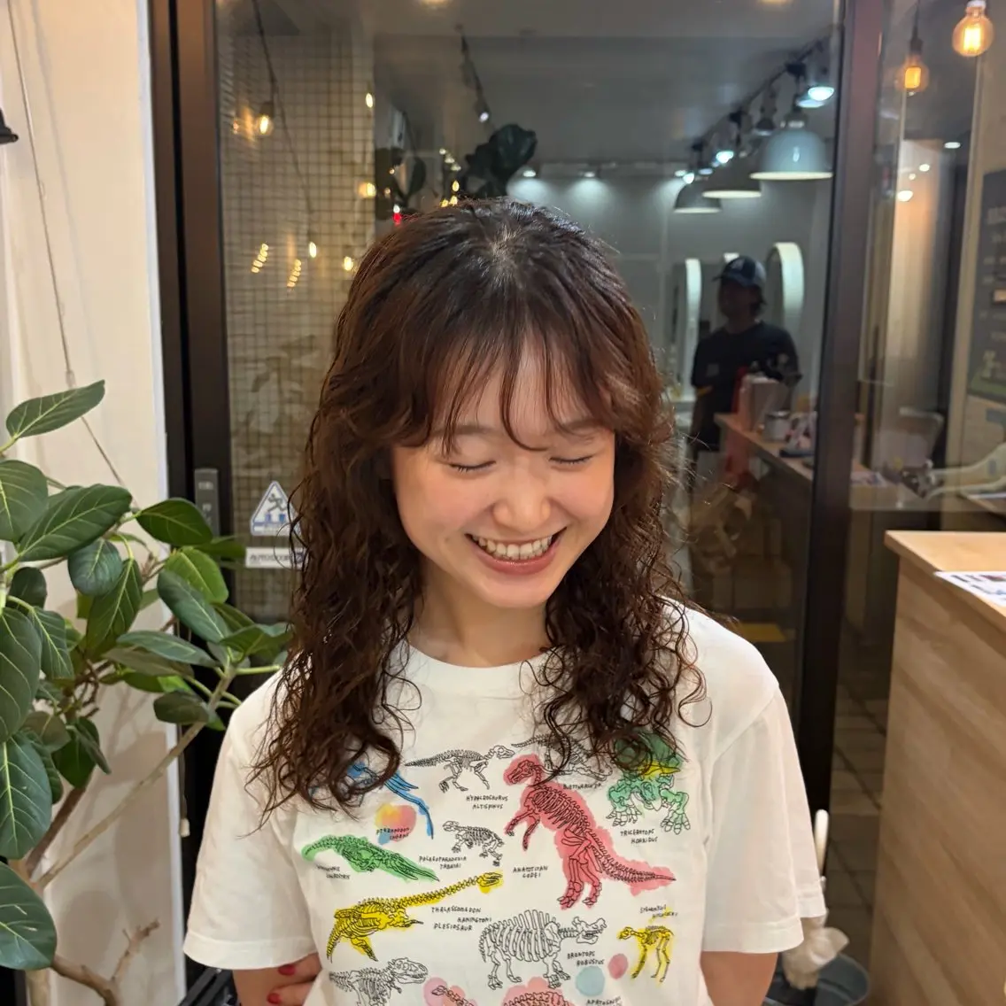 パーマ パーマ suzu 鈴のヘアスタイル