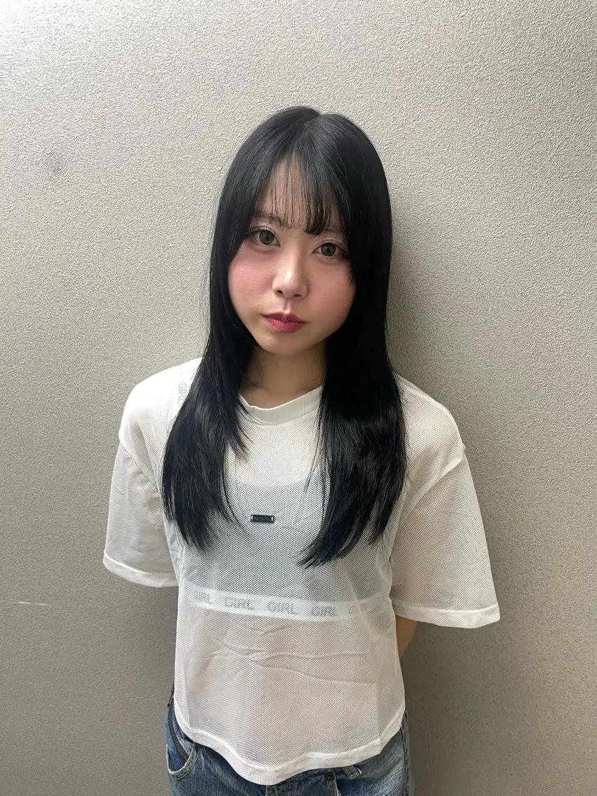 ロング トリートメント トリートメント ニュアンスカラー/ 🫧レミ(坊主)のヘアスタイル