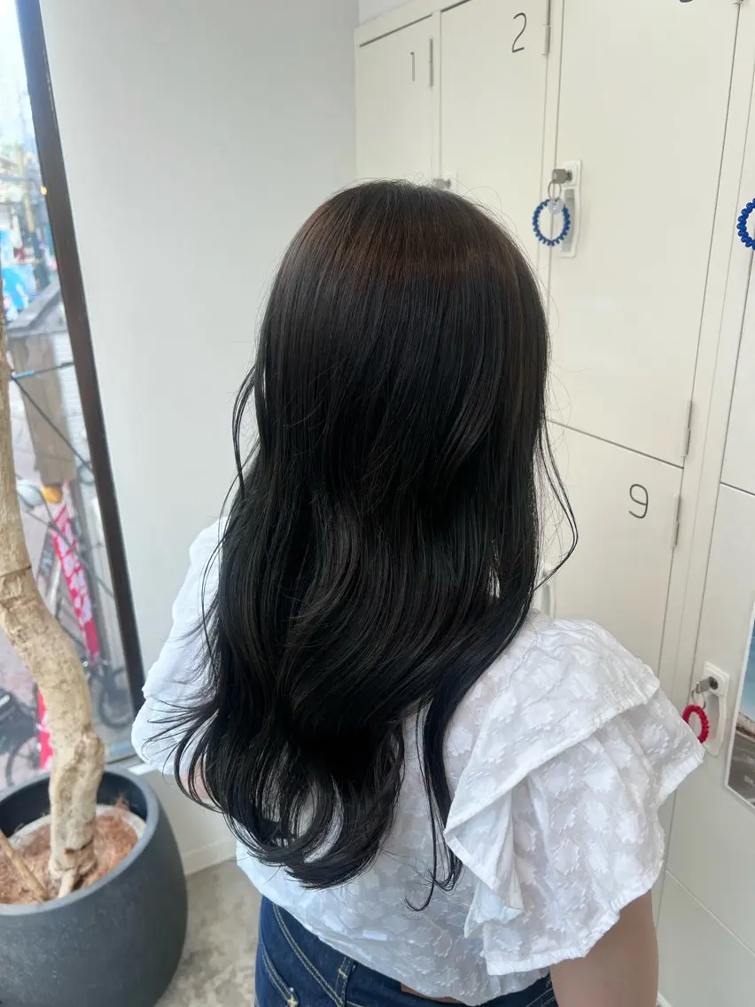 ロング ヘアカラー トリートメント suzuna ⋆꙳✮のヘアスタイル