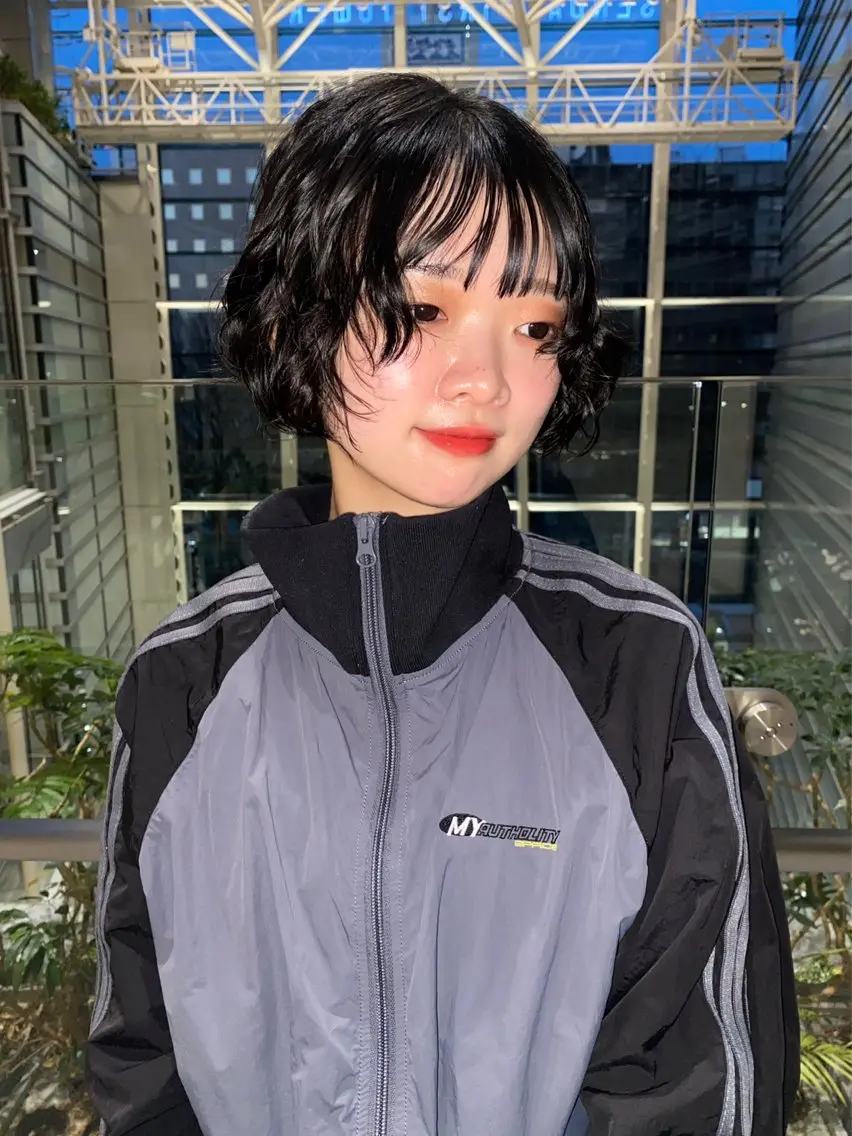 ショート パーマ カット パーマ mai / linoah˚✧のヘアスタイル