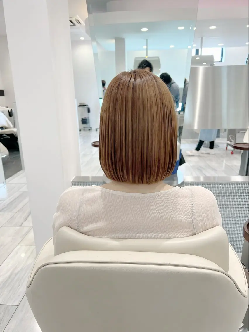 ミディアム 上原 隼のヘアスタイル
