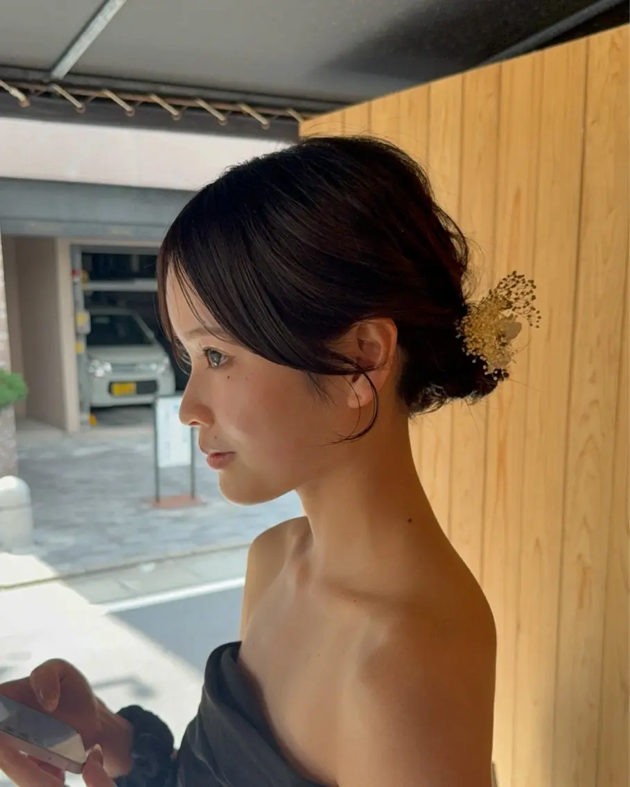 ロング ロング ヘアセット 赤瀬川 希咲のヘアスタイル