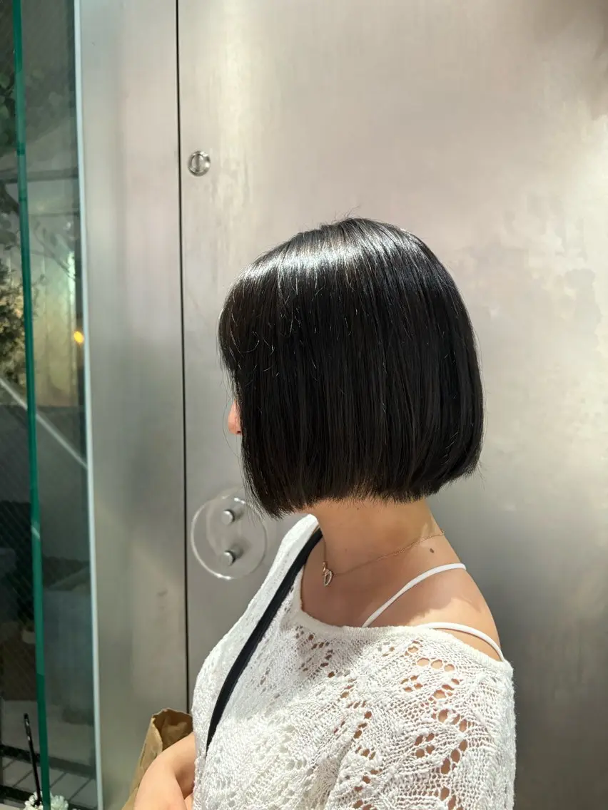 ミディアム ヘアカラー トリートメント 【CHERIE】天神 大名サロン💫りんのヘアスタイル