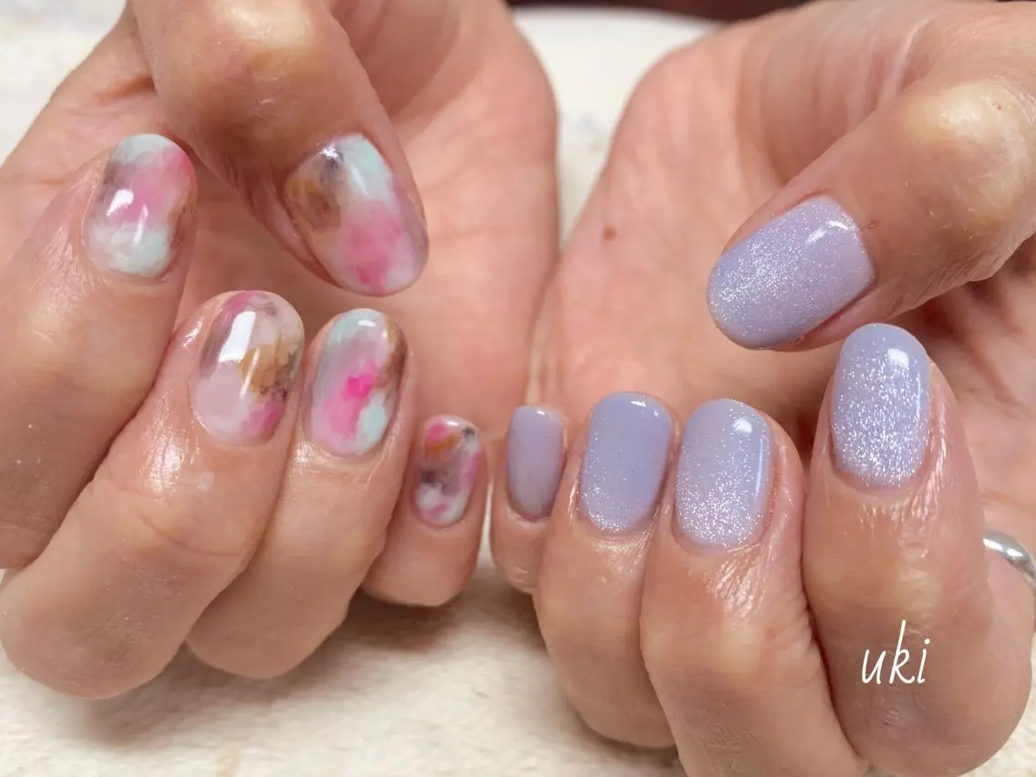 ネイル ハンドネイル Ameri nail /UKIのネイルデザイン