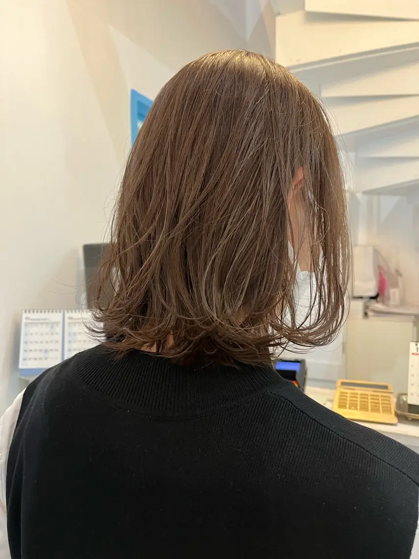 カラー ベージュカラー ハイライトカラー lole. まさきのヘアスタイル