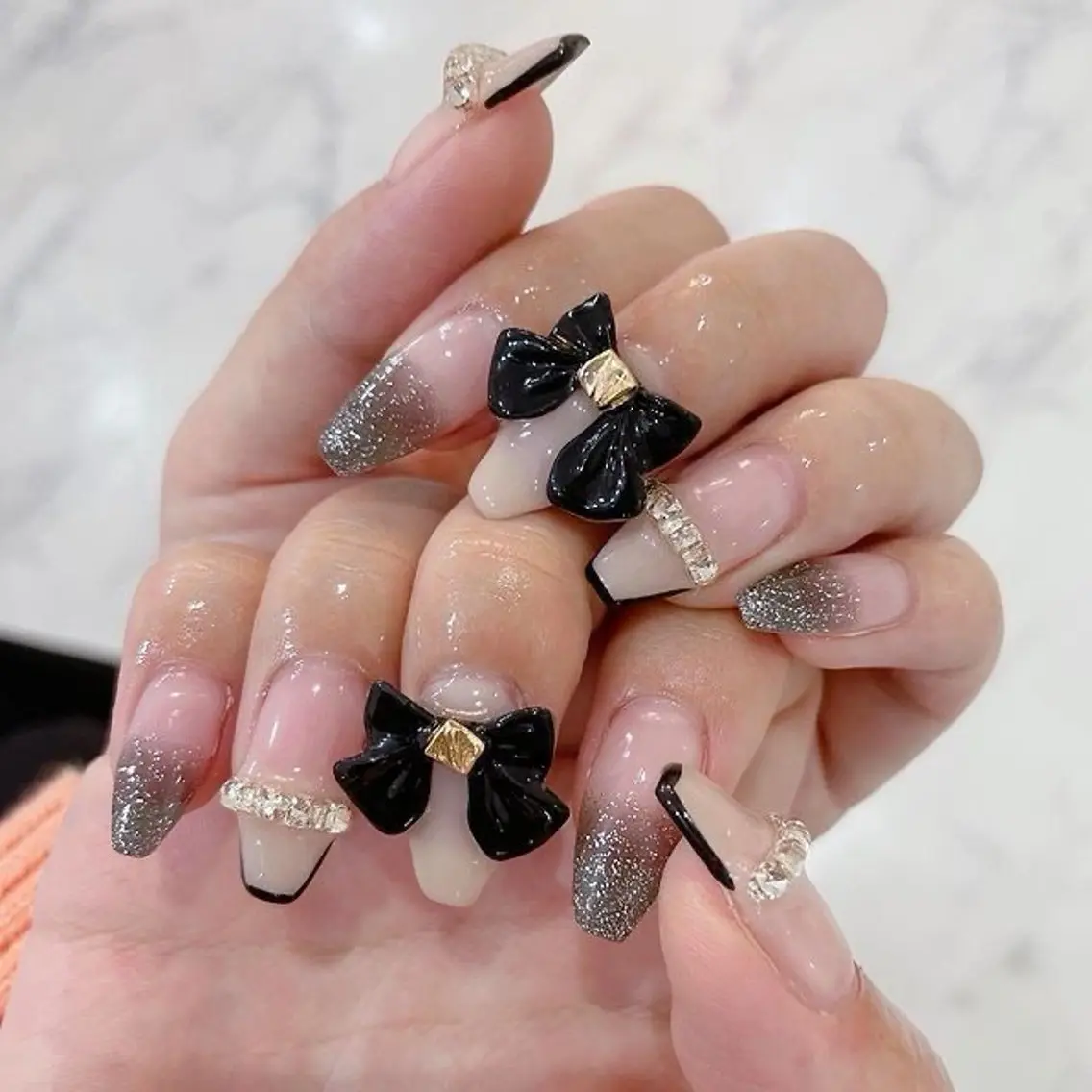 ネイル チークネイル フットネイル フレンチネイル グラデーション 韓国ネイル YUKI NAILのネイルデザイン