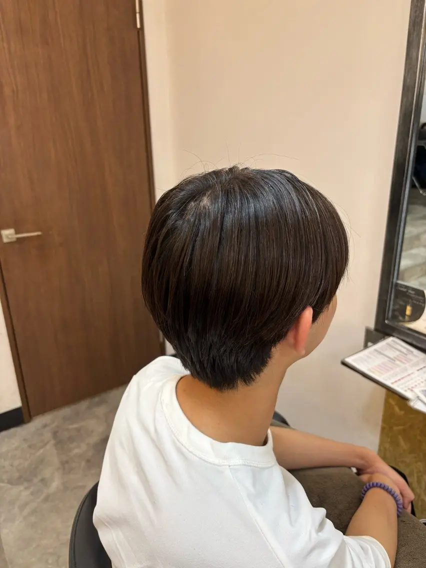【汚れもスッキリ✨】🍀メンズカット+クレンジングシャンプー🍀ウルフ/スパイキーショート/センターパートetc.⭕️の写真