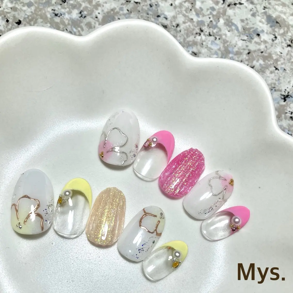 ネイル ハンドネイル Mys. 三上紗紀のネイルデザイン