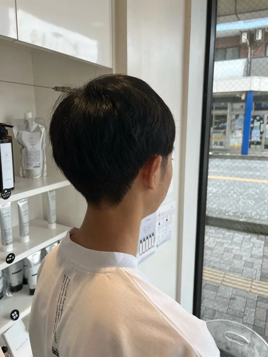 ショート メンズ カット 【メンズカット】 ✂️モデル募　市村のヘアスタイル