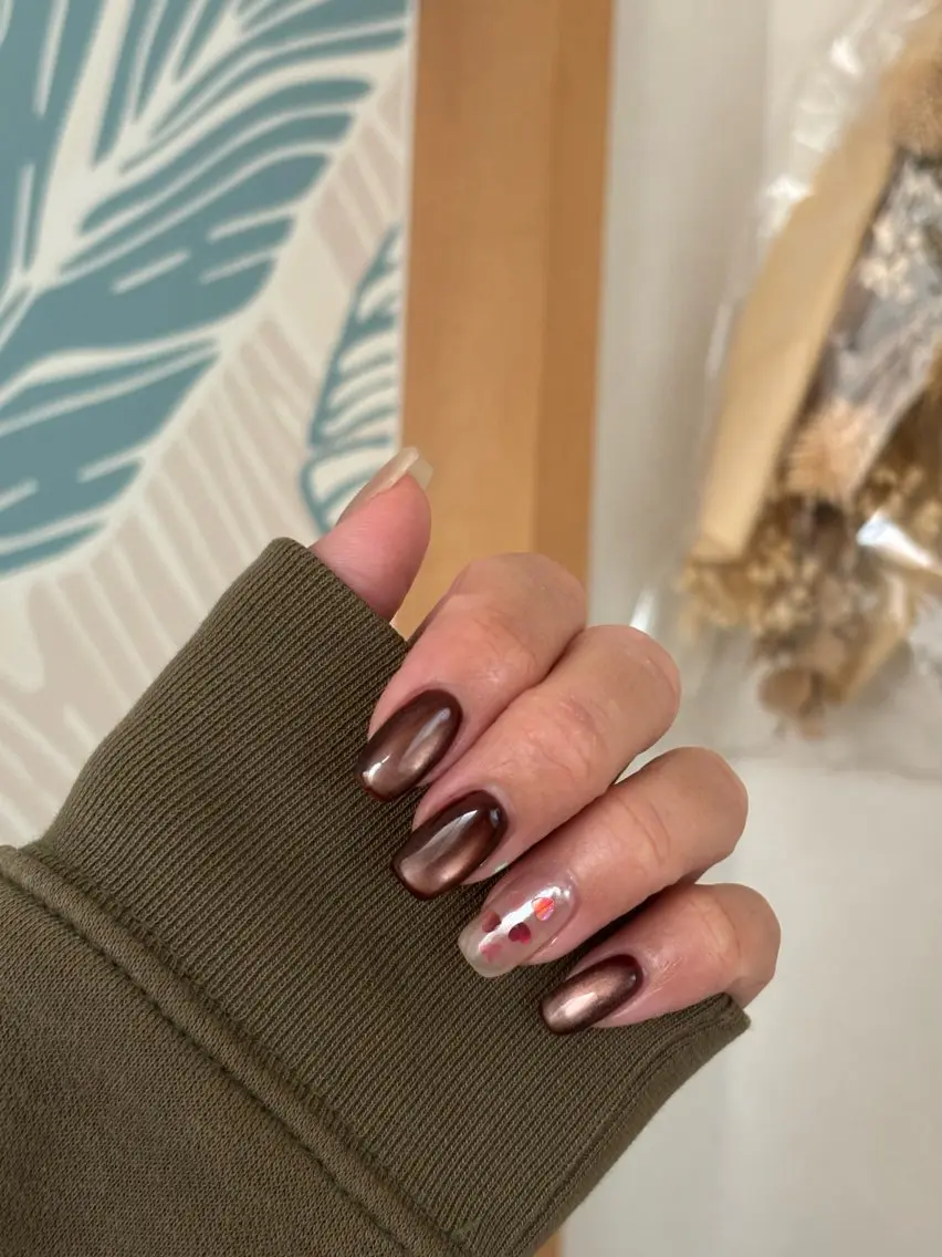 オフ込み‼️シンプルネイル💅🏼🤍💫の写真