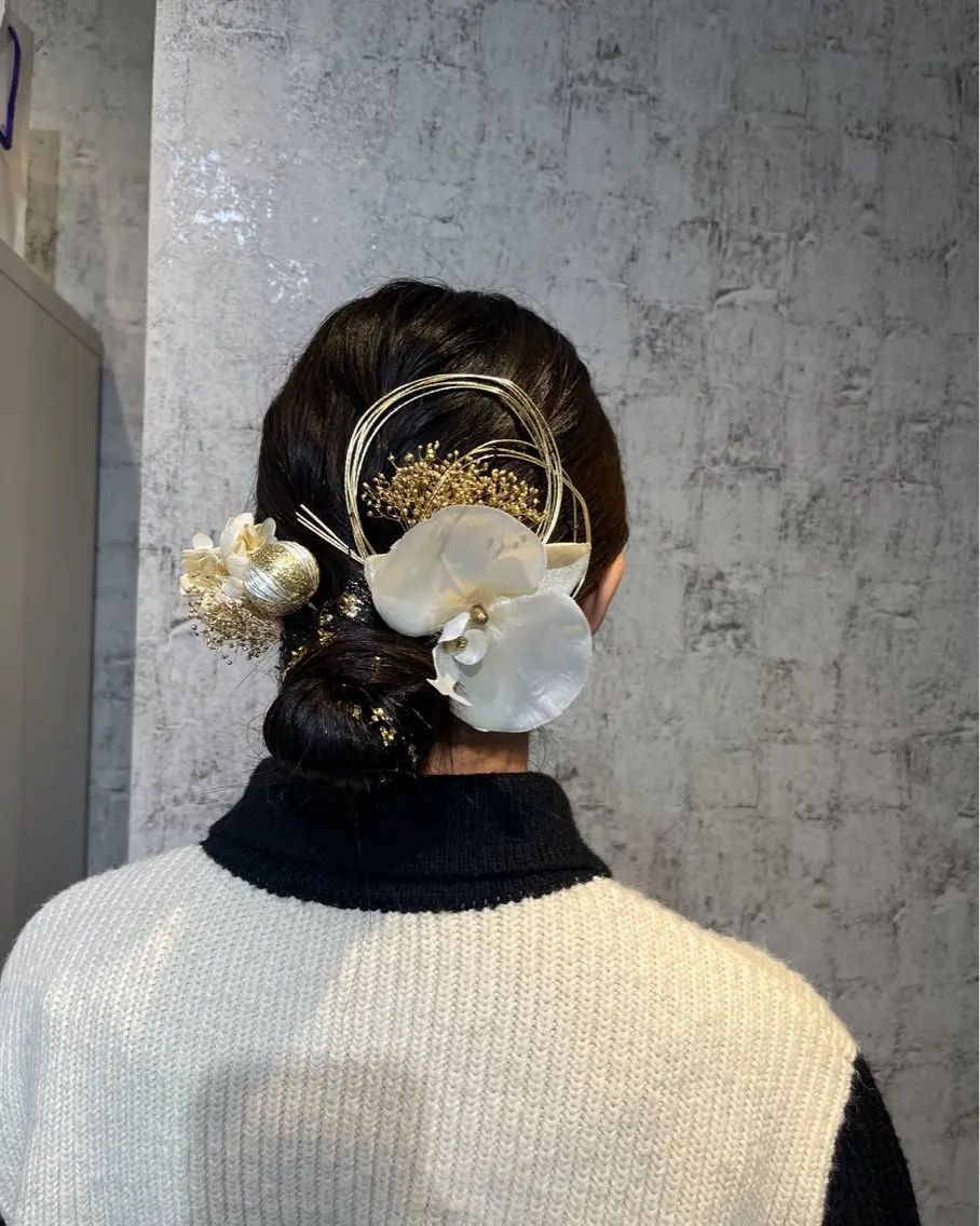 ヘアアレンジ ✨髪質改善カラー✨ ななみのヘアスタイル