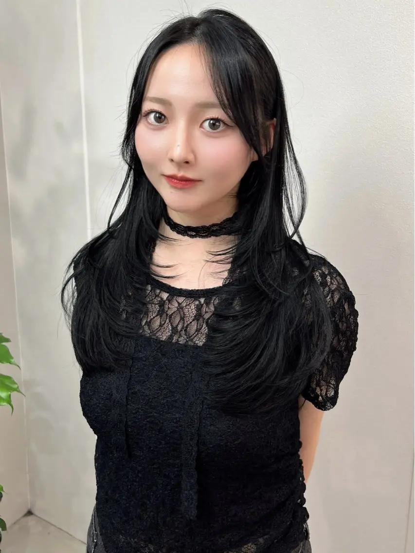 セミロング カラー カット ヘアカラー トリートメント レイヤー/髪質改善 SOA大槻 純也のヘアスタイル