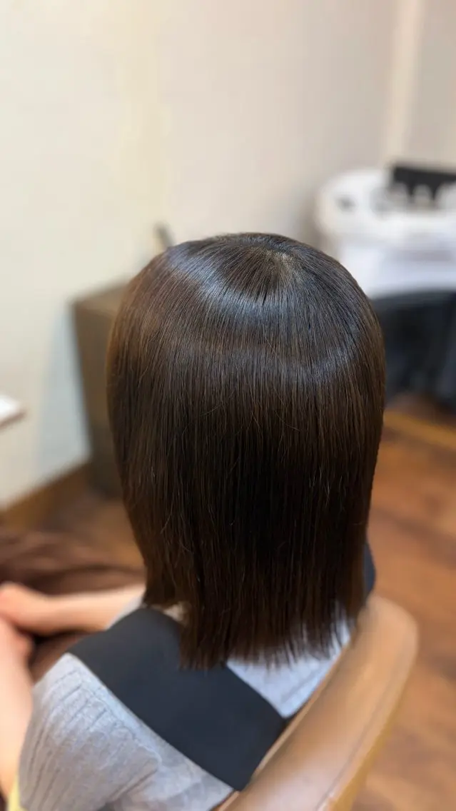 ミディアム ヘアカラー 長谷部 颯のヘアスタイル