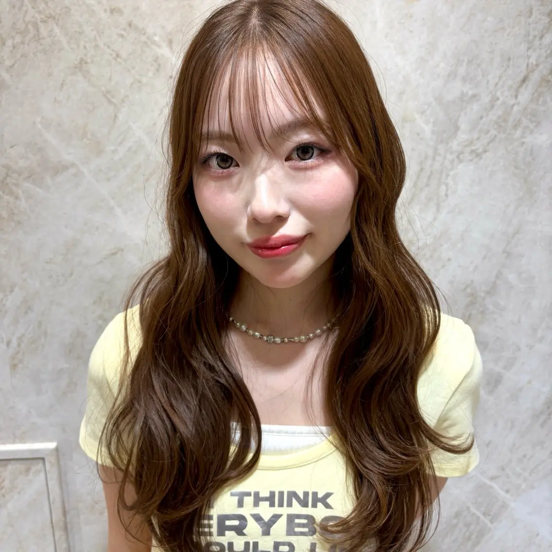 ロング くびれヘア 顔まわりレイヤー 髪質改善 レイヤーカット カット ヘアカラー トリートメント 顔周りレイヤーカット /髪質改善/ゆう🤍のヘアスタイル
